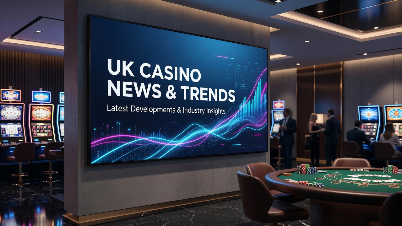 Digital illustration of shadowy online casino interfaces targeting UK players, with warning signs about self-exclusion evasion